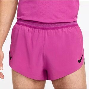 Nike ADV Dri-Fit 2-in-1 Lined Aeroswift 2" Men's Size Running Shorts FN3349 518